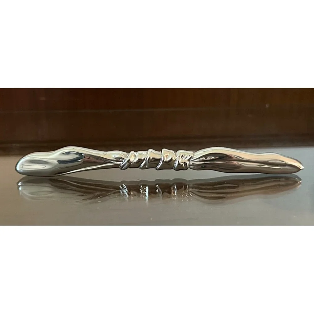 Sterling Silver Bow Design Comb‎ Cover Holder Unmarked